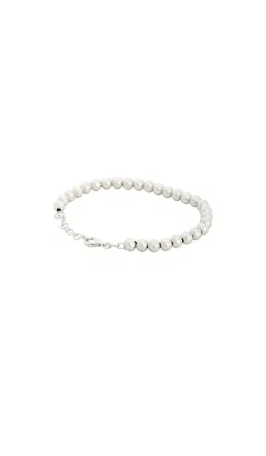 STONE AND STRAND Silver Ball Bracelet | Thumbnail 4