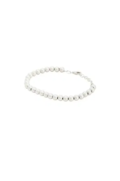 STONE AND STRAND Silver Ball Bracelet | Thumbnail 1