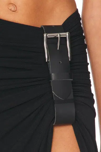 Sid Neigum Floor Length Gathered Belt Skirt | Thumbnail 8