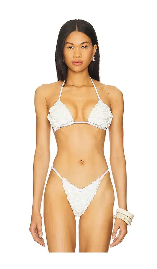 Capittana x REVOLVE Rose Bikini Top