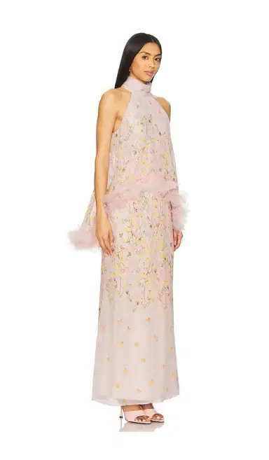 ELLIATT Tulsia Cape Maxi Dress | Thumbnail 2