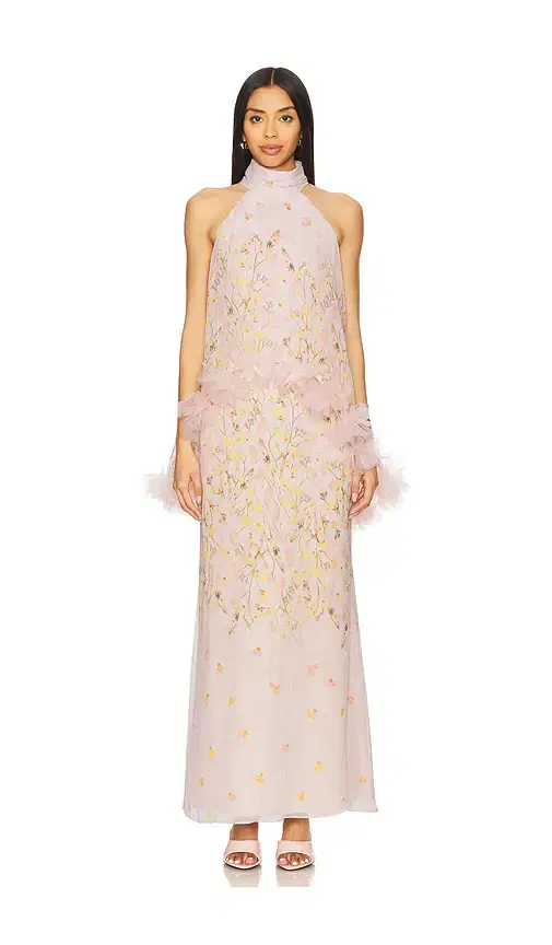 Tulsia Cape Maxi Dress