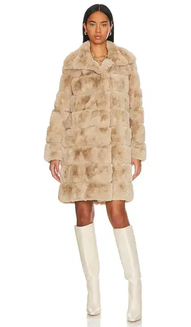 Adrienne Landau x REVOLVE Faux Fur Long Coat | Thumbnail 2