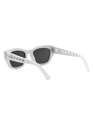 Dior Women's Very S2I 53MM Butterfly Sunglasses - White Smoke | Thumbnail 4
