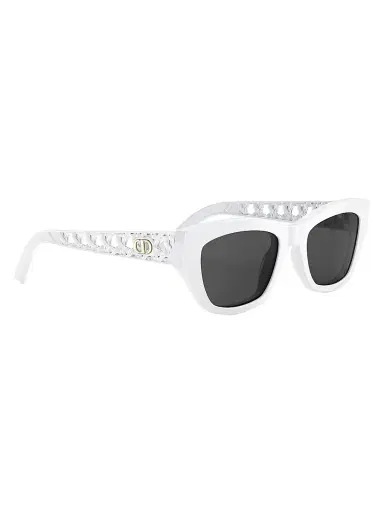 Dior Women's Very S2I 53MM Butterfly Sunglasses - White Smoke | Thumbnail 8
