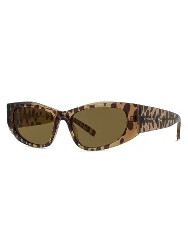 Givenchy Women's GV Day 56MM Geometric Sunglasses - Brown | Thumbnail 1 Givenchy Women's GV Day 56MM Geometric Sunglasses - Brown | Thumbnail 1