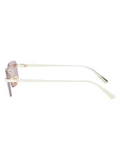 Dior Women's CDior S4U 57MM Square Sunglasses - Gold Violet | Thumbnail 3 Dior Women's CDior S4U 57MM Square Sunglasses - Gold Violet | Thumbnail 3