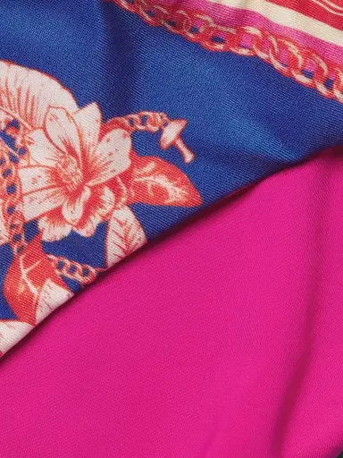 Farm Rio Women's Floral Mixed Scarves Bikini Bottom | Thumbnail 6 Farm Rio Women's Floral Mixed Scarves Bikini Bottom | Thumbnail 6