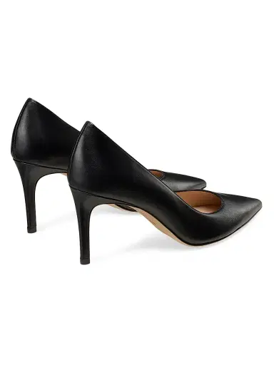 Stuart Weitzman Women's Stuart Power 75MM Leather Pumps | Thumbnail 3 Stuart Weitzman Women's Stuart Power 75MM Leather Pumps | Thumbnail 3