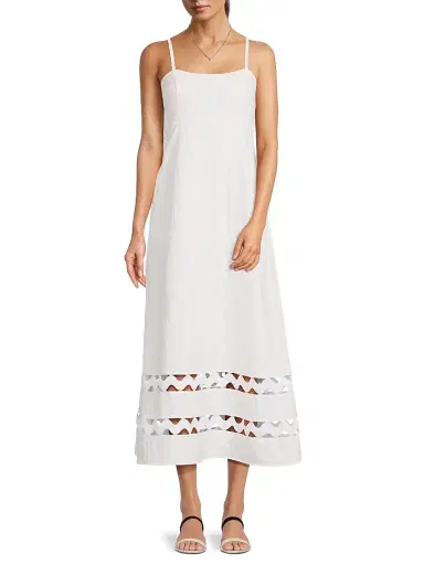 Lilly Pulitzer Women's Haliey Faille Midi-Dress | Thumbnail 2