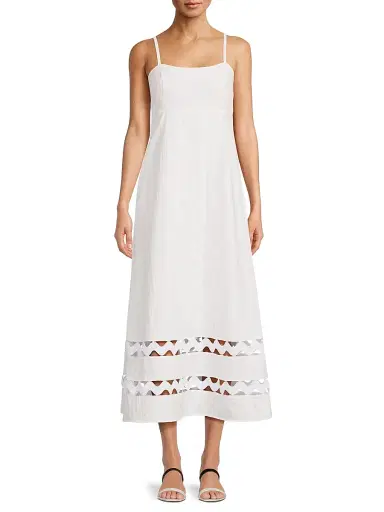 Lilly Pulitzer Women's Haliey Faille Midi-Dress | Thumbnail 3