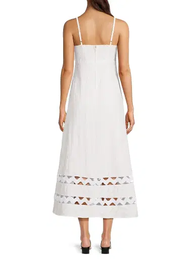 Lilly Pulitzer Women's Haliey Faille Midi-Dress | Thumbnail 5