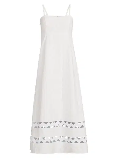 Lilly Pulitzer Women's Haliey Faille Midi-Dress | Thumbnail 1