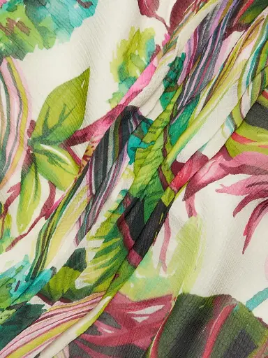 Teri Jon by Rickie Freeman Women's Floral Chiffon Gown | Thumbnail 7