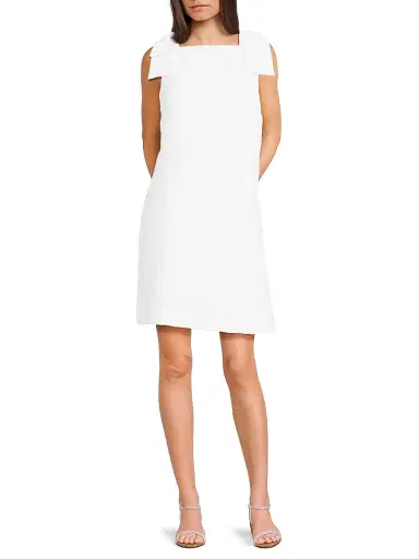 Lilly Pulitzer Women's Carmine Pucker Jacquard Minidress | Thumbnail 2 Lilly Pulitzer Women's Carmine Pucker Jacquard Minidress | Thumbnail 2