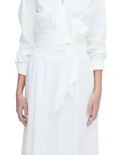 Hill House Home Women's The Delphine Nap Skirt - White - Size XXL | Thumbnail 5