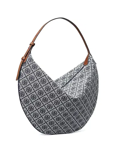 Tory Burch Women's T Monogram Balloon Logo Shoulder Bag - Tory Navy | Thumbnail 6 Tory Burch Women's T Monogram Balloon Logo Shoulder Bag - Tory Navy | Thumbnail 6