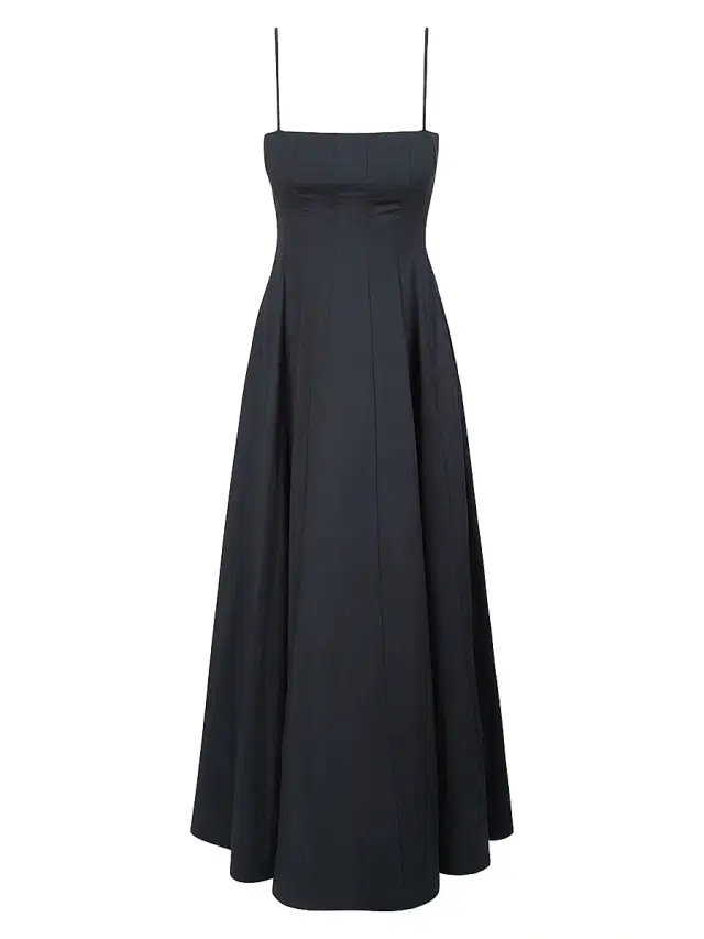 Staud Women's Wylie Poplin Maxi Dress - Black