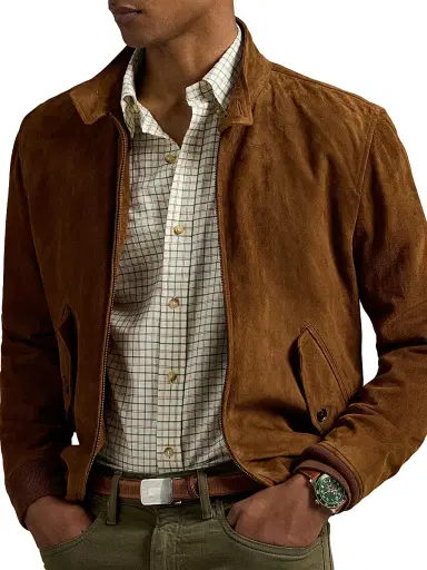 Polo Ralph Lauren Men's Plaid Cotton Twill Sport Shirt - Cream Khaki Multi | Thumbnail 6