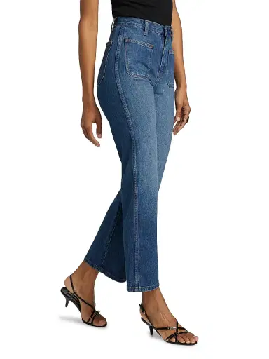 Reformation Women's Alyssa Stretch High-Rise Jeans - Mellusine - Size 31 | Thumbnail 4 Reformation Women's Alyssa Stretch High-Rise Jeans - Mellusine - Size 31 | Thumbnail 4