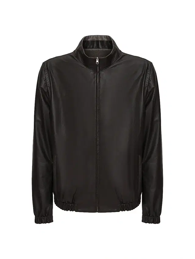 Gorski Men's Light Nappa Leather Reversible Jacket - Dark Brown - Size XL