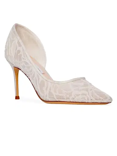 Anne Barge Women's Chantily Lace Pumps | Thumbnail 3
