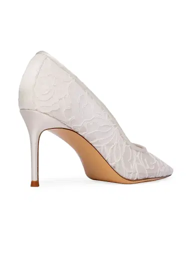Anne Barge Women's Chantily Lace Pumps | Thumbnail 4