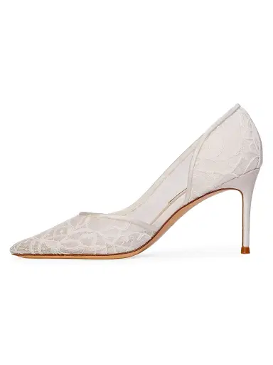 Anne Barge Women's Chantily Lace Pumps | Thumbnail 5