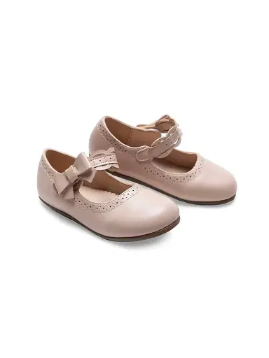 Tulleen Baby Girl's Ribbon Banded Flats - Pink 10 (Toddler) | Thumbnail 1 Tulleen Baby Girl's Ribbon Banded Flats - Pink 10 (Toddler) | Thumbnail 1