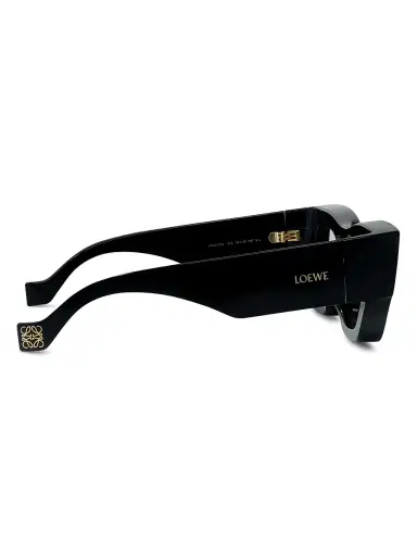 Loewe Men's x Paula's Ibiza 56MM Square Sunglasses - Shiny Black Smoke | Thumbnail 7