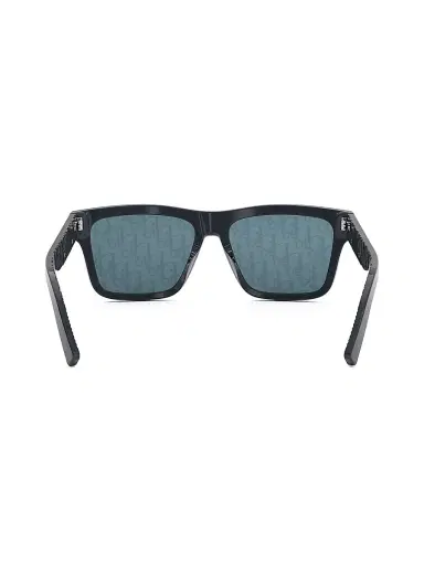 Dior Men's B23 S4I 56MM Rectangular Sunglasses - Black Blue | Thumbnail 5