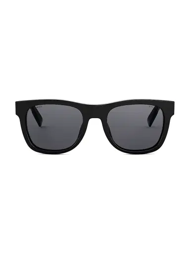 BVLGARI Men's Tubogas 53MM Square Sunglasses - Black | Thumbnail 2