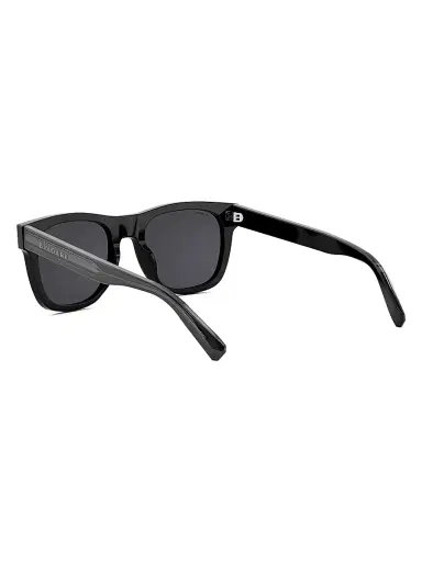 BVLGARI Men's Tubogas 53MM Square Sunglasses - Black | Thumbnail 4