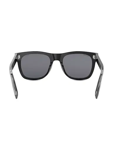 BVLGARI Men's Tubogas 53MM Square Sunglasses - Black | Thumbnail 5
