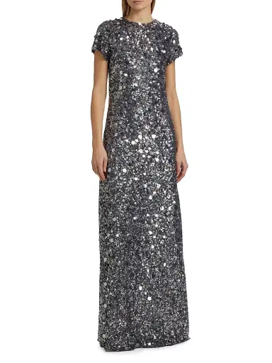 Atelier Prabal Gurung Women's Jodie Embellished A-Line Gown | Thumbnail 3 Atelier Prabal Gurung Women's Jodie Embellished A-Line Gown | Thumbnail 3