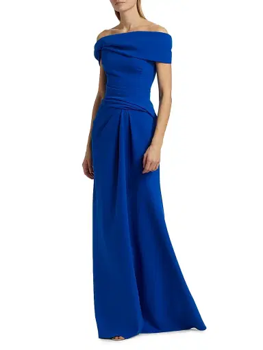 Atelier Prabal Gurung Women's Susan Draped Off-the-Shoulder Gown | Thumbnail 2 Atelier Prabal Gurung Women's Susan Draped Off-the-Shoulder Gown | Thumbnail 2