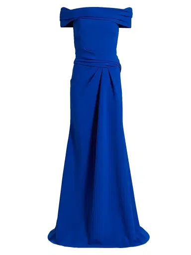 Atelier Prabal Gurung Women's Susan Draped Off-the-Shoulder Gown | Thumbnail 1 Atelier Prabal Gurung Women's Susan Draped Off-the-Shoulder Gown | Thumbnail 1
