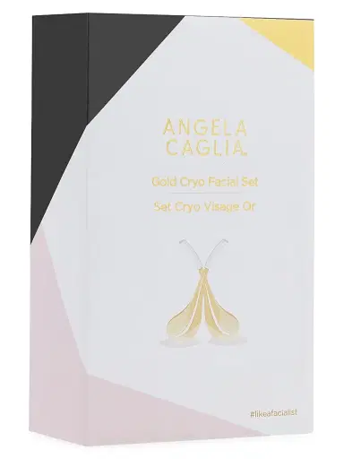 ANGELA CAGLIA Women's 2-Piece 18K Goldplated Cryo Wand Facial Set | Thumbnail 4