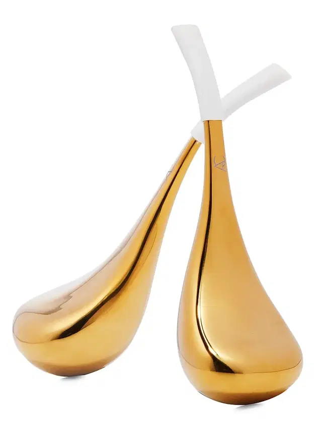 ANGELA CAGLIA Women's 2-Piece 18K Goldplated Cryo Wand Facial Set