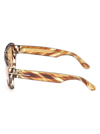Tom Ford Men's ICON 56MM Navigator Sunglasses - Brown | Thumbnail 2 Tom Ford Men's ICON 56MM Navigator Sunglasses - Brown | Thumbnail 2