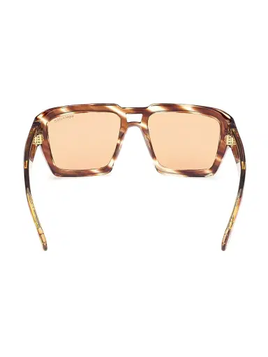 Tom Ford Men's ICON 56MM Navigator Sunglasses - Brown | Thumbnail 4 Tom Ford Men's ICON 56MM Navigator Sunglasses - Brown | Thumbnail 4
