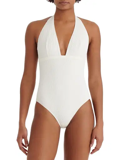 Eres Women's Paillette One-Piece Swimsuit - Sable Fin - Size 4 | Thumbnail 3