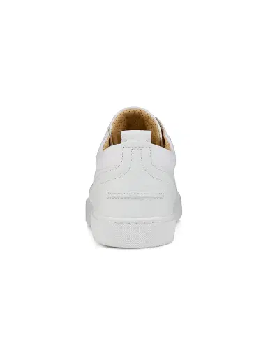 Christian Louboutin Men's Retero Leather Low Top Sneakers - Cuoio - Size 8 | Thumbnail 3 Christian Louboutin Men's Retero Leather Low Top Sneakers - Cuoio - Size 8 | Thumbnail 3