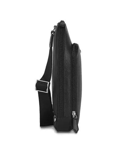 Montblanc Men's Extreme 3.0 Leather Sling Shoulder Bag - Dark Red | Thumbnail 3 Montblanc Men's Extreme 3.0 Leather Sling Shoulder Bag - Dark Red | Thumbnail 3