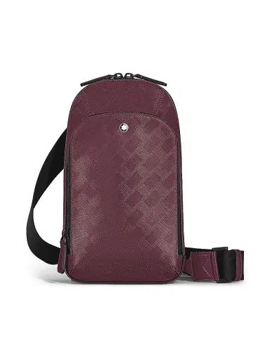 Montblanc Men's Extreme 3.0 Leather Sling Shoulder Bag - Dark Red | Thumbnail 6 Montblanc Men's Extreme 3.0 Leather Sling Shoulder Bag - Dark Red | Thumbnail 6