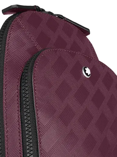 Montblanc Men's Extreme 3.0 Leather Sling Shoulder Bag - Dark Red | Thumbnail 10 Montblanc Men's Extreme 3.0 Leather Sling Shoulder Bag - Dark Red | Thumbnail 10