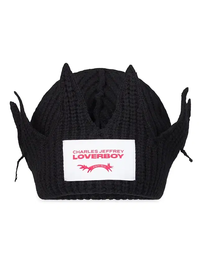 Men's Clash Of Clans x  Chunky Crown Beanie - Black