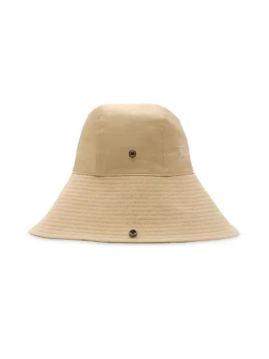 Burberry Men's All Weather Gabardine Hat - Flax | Thumbnail 1 Burberry Men's All Weather Gabardine Hat - Flax | Thumbnail 1