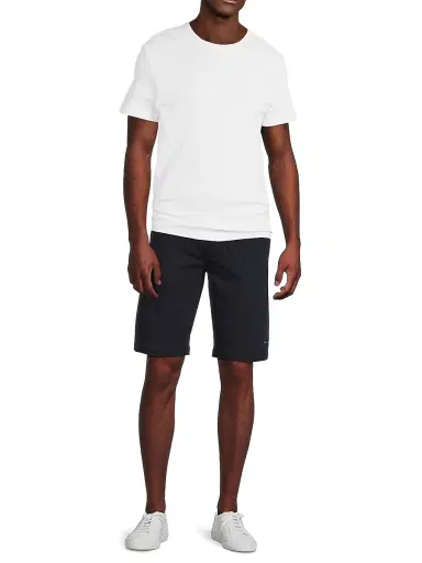 Paul Smith Men's Jersey Cotton Shorts - Inky Blue | Thumbnail 2 Paul Smith Men's Jersey Cotton Shorts - Inky Blue | Thumbnail 2