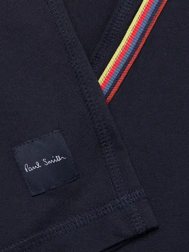 Paul Smith Men's Jersey Cotton Shorts - Inky Blue | Thumbnail 6 Paul Smith Men's Jersey Cotton Shorts - Inky Blue | Thumbnail 6